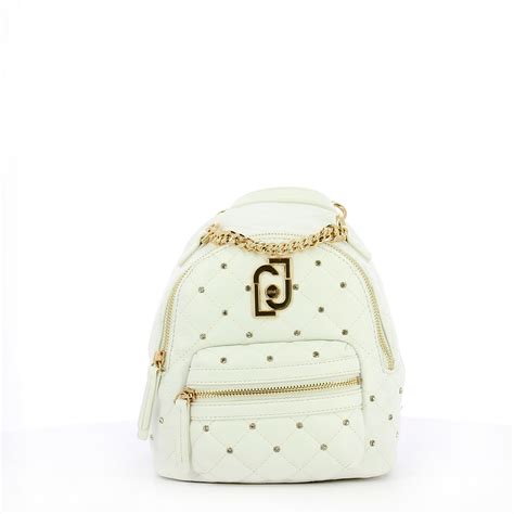 zainetto bianco versace